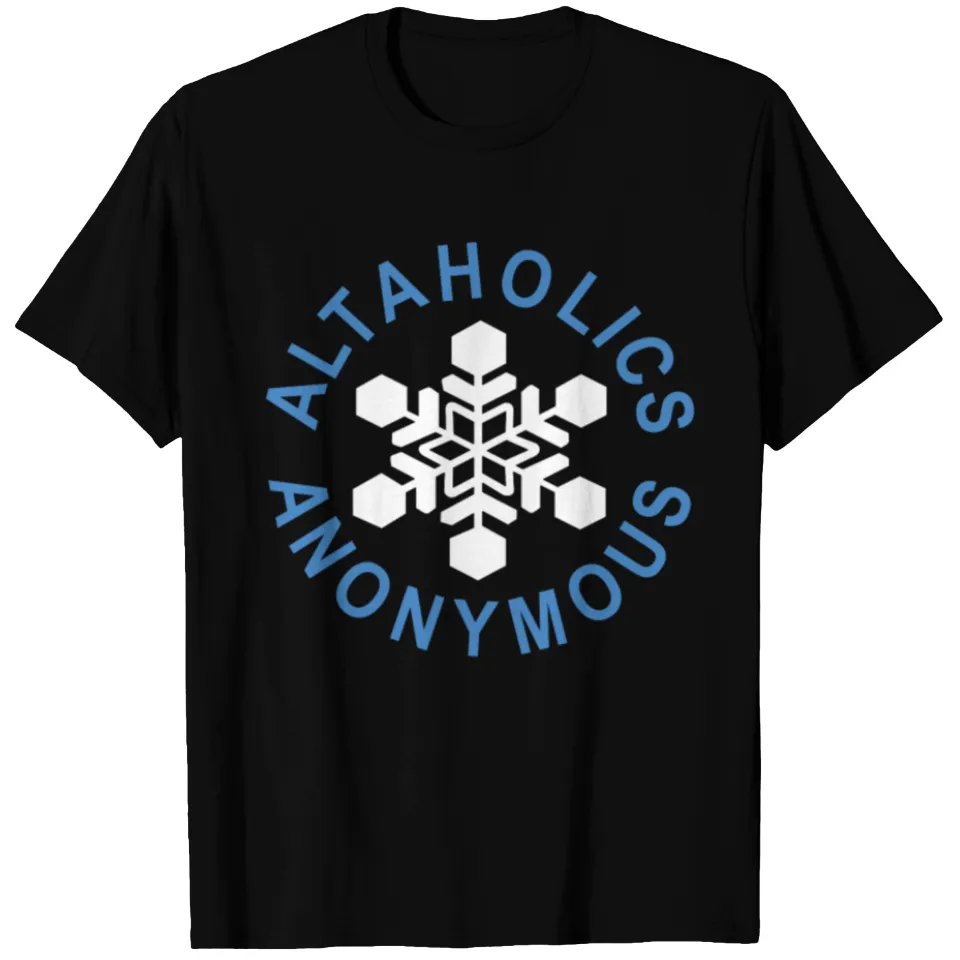 T-shirt Altaholics Anonymous pour hommes en noir — T-shirts pour hommes