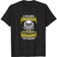 T-shirt Logger We The Willing Led By The Unknow pour hommes — T-shirts pour hommes