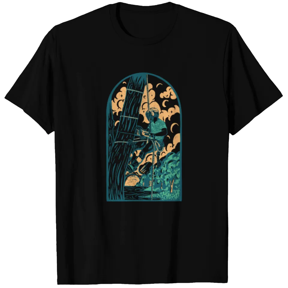 Arborist Chainsaw Lumber Jack T-Shirt for Men