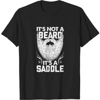 It's Not A Beard It's A Saddle Horse Gift T-Shirt for Men — Mens T Shirts