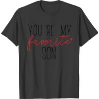 T-shirt Favorite Son pour hommes en noir