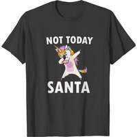 Not Today Santa Men's T-Shirt in Black