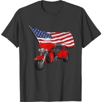 Trike With Flag T-Shirt for Men
