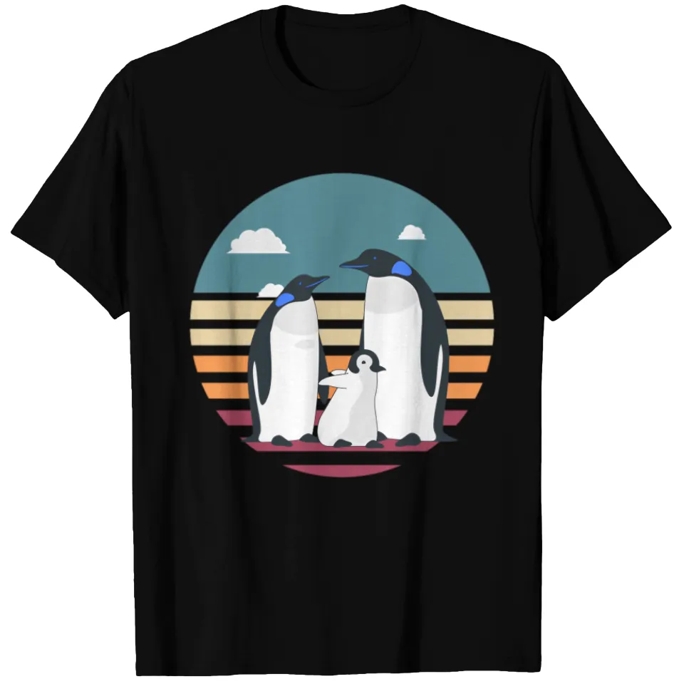 Antarctica Animal Zoo Penguin T-Shirt for Men