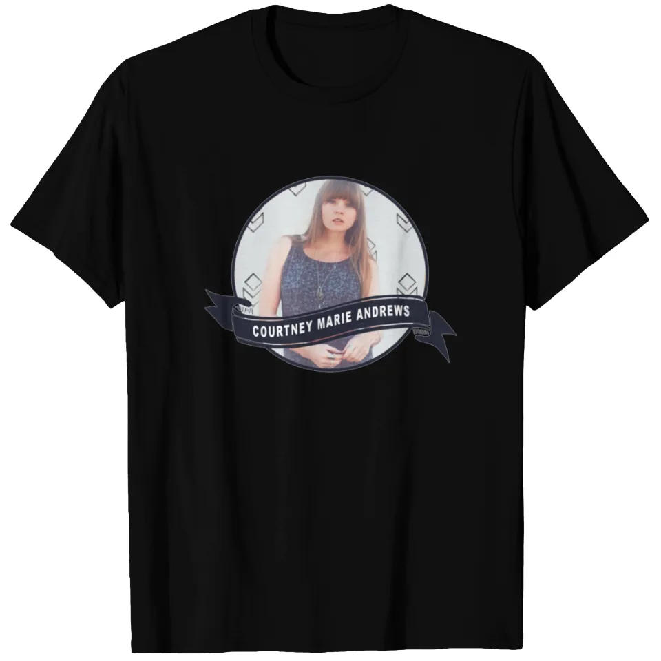 T-shirt pour hommes Courtney Marie Andrews en noir — T-shirts pour hommes