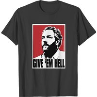 Breitbart Give 'em Hell Red & Black T-shirt for Men