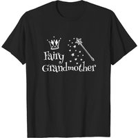 Fairy Grandmother T-Shirt for Men - Black
