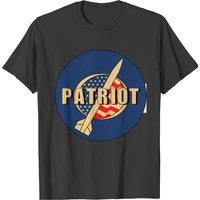 T-shirt Emblem Patriot Missile pour hommes — T-shirts pour hommes