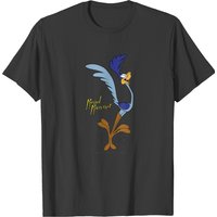 T-Shirt Portrait Road Runner pour Hommes en Noir
