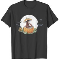T-shirt Portrait d'Halloween de Curious George dans une Citrouille pour Hommes — T-shirts pour hommes