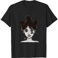 T-shirt pour hommes Left Eye Art en noir