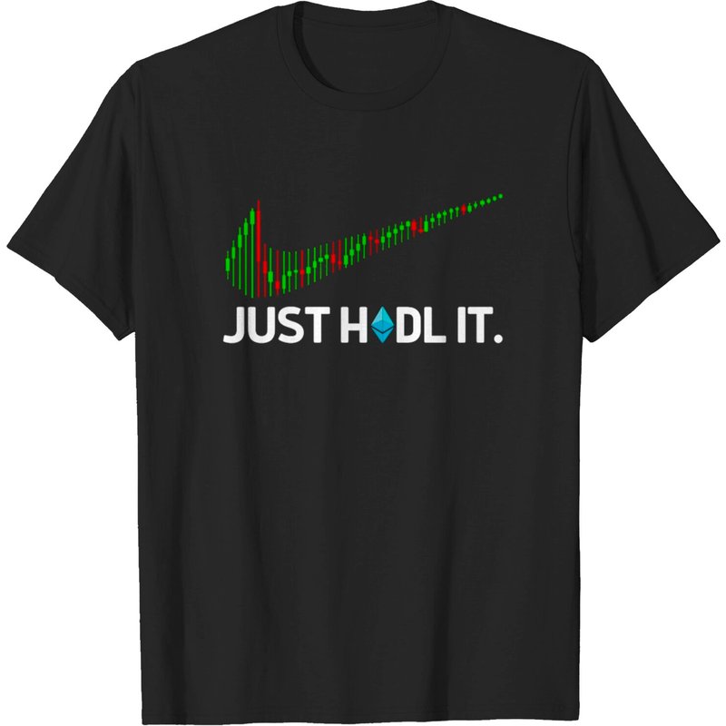 T-shirt Just Hodl It Ethereum Candlestick Chart pour hommes — T-shirts pour hommes