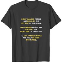 T-shirt blague Gaucher dans leur bon sens pour hommes — T-shirts pour hommes
