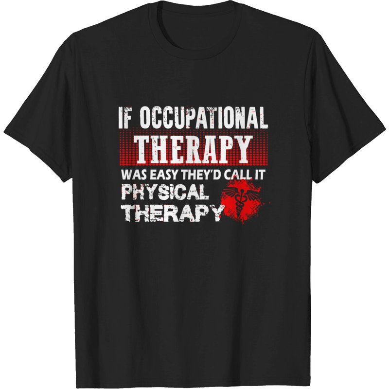 Occupational Therapy Men's T-Shirt - Black — Mens T Shirts