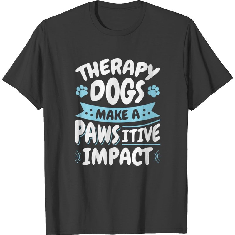 Therapy Dogs Pawsitive Impact Men's T-Shirt