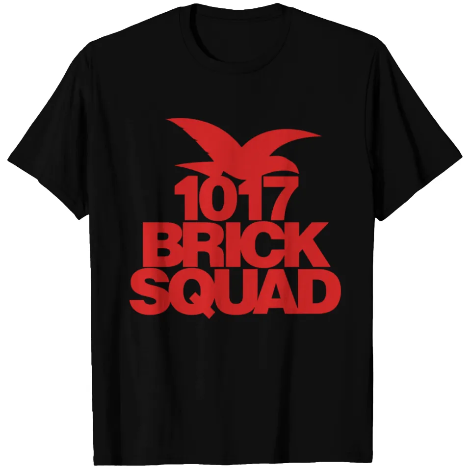 T-shirt Heavyweight pour hommes 1017 Brick Squad en noir — T-shirts pour hommes