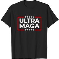 T-shirt Ultra Maga pour hommes en noir