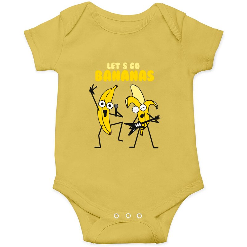 Body Drôle Let's Go Bananas pour Garçons et Filles — Bodys bébé