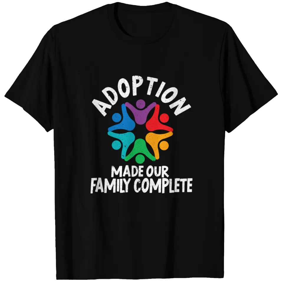 T-shirt Adoption a Complété Notre Famille - Journée Gotcha pour Hommes — T-shirts pour hommes