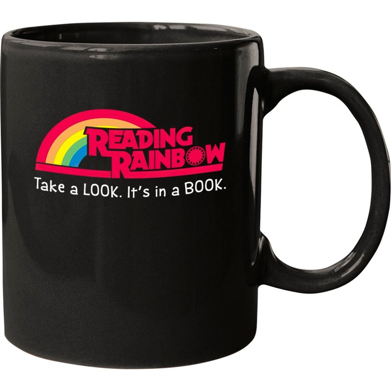 Reading Rainbow Take A Look It's In A Book Mugs — Mugs & Tumblers