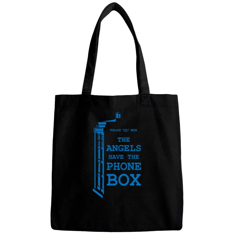 Tote Bags Angels Have The Phone Box — Sacs fourre-tout