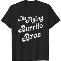 T-shirt pour hommes The Flying Burrito Brothers en noir