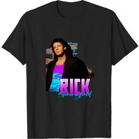 T-shirt pour hommes Rick Springfield en noir