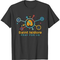T-shirt Catholique Saint Isidore de Séville pour Hommes — T-shirts pour hommes