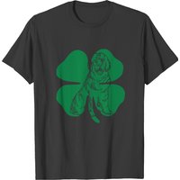 T-shirt vert Newfoundland avec trèfle pour la Saint-Patrick