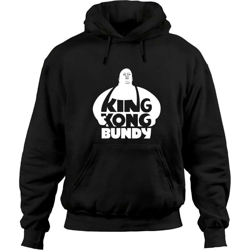 Hoodie Unisexe Noir King Kong Bundy — Sweats à capuche pour hommes