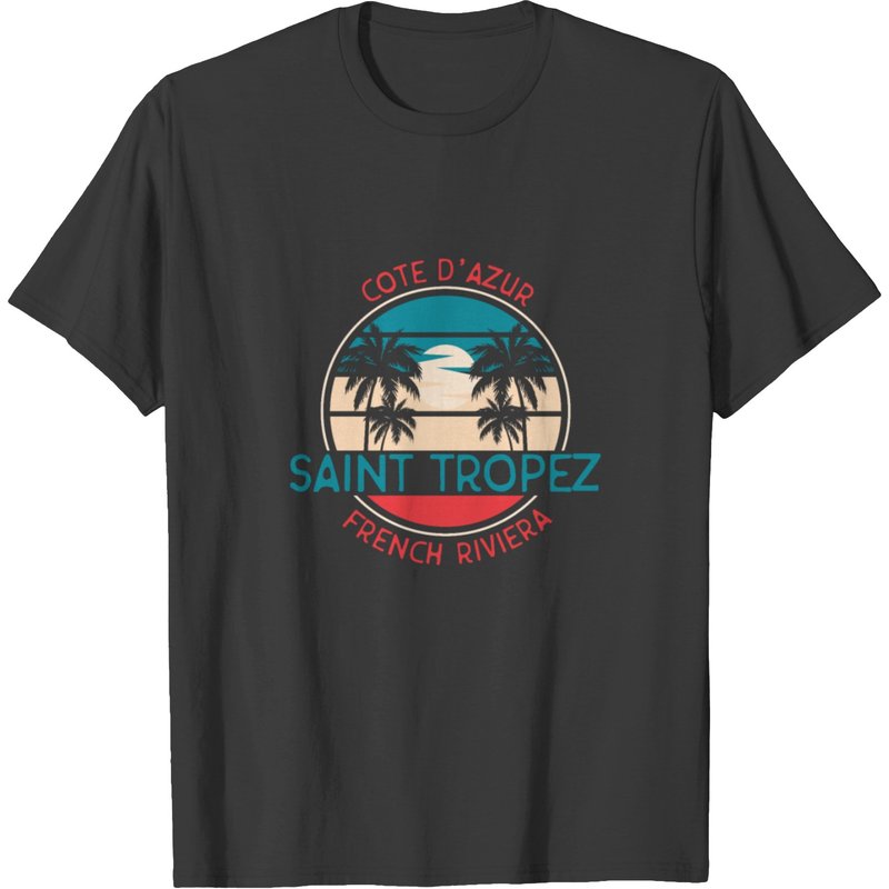 Saint Tropez Summer French Riviera T-Shirt for Men — Mens T Shirts