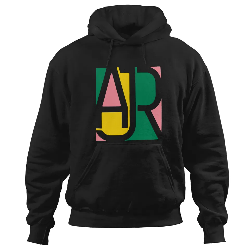Hoodies Unisex AJR Band Noir — Sweats à capuche pour hommes