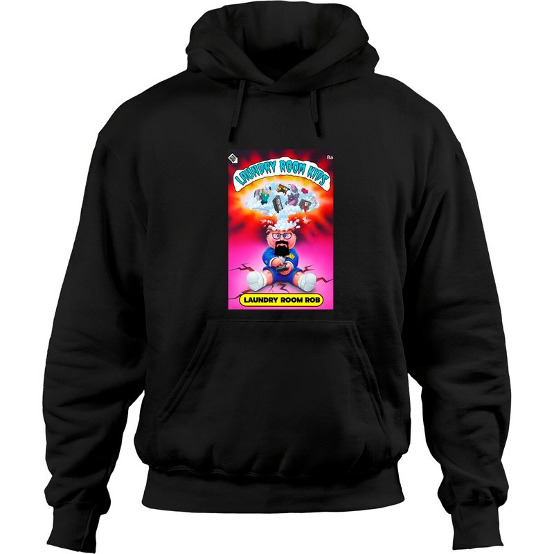 Hoodie MSOTLR Garbage Pail Kids Design Hommage Carte Complète — Sweats à capuche pour hommes
