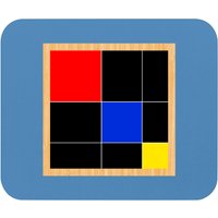 Tapis de Souris Trinomial Cube en Matériel Montessori