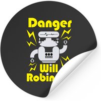 Autocollants Danger Will Robinson - Perdu dans l'espace