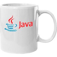 Tasse en céramique avec logo du langage de programmation Java
