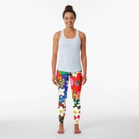 Leggings Flower Power pour Femmes — Legging femme