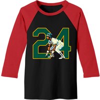 Rickey With The Steal - Rickey Henderson Baseball Tees for Men