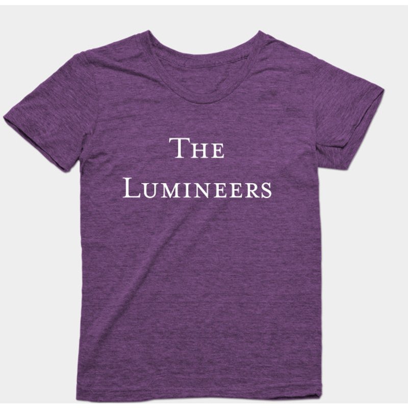 T-shirt pour hommes The Lumineers en noir — T-shirts pour hommes