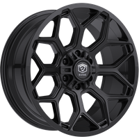 Roues Edge Off Road 302B Noir Brillant - 22x12 - 6x135 -44 Offset — Roues et jantes