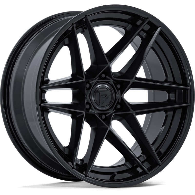 Fuel FC408 Flight Black Wheels - 20x10 - 6x135 Bolt Pattern — Wheels & Rims