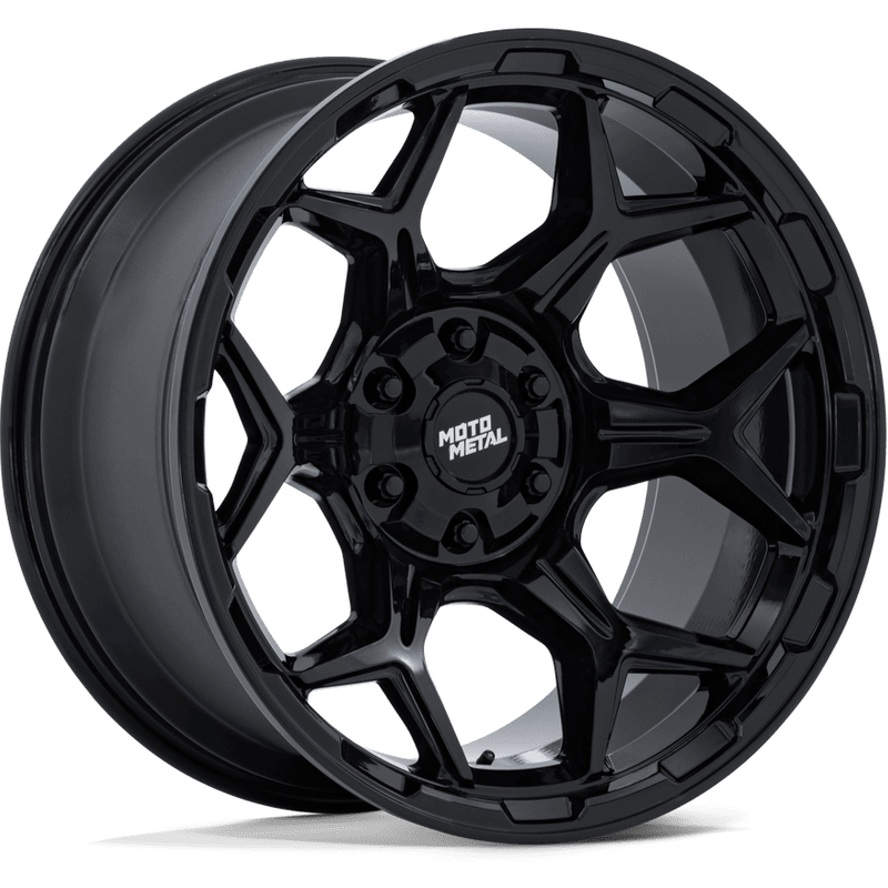 Moto Metal MO815 DUX Gloss Black Wheels - 17x8.5 - 5x114.3 — Wheels & Rims