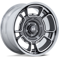 US Mag UC147 Flagstaff Anthracite 20x10 Wheels with 5x127 Bolt Pattern — Wheels & Rims