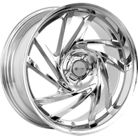 Roues Eclipse 103 Chrome - 22x9 - Motif de boulon 5x115 - Dégagement 15