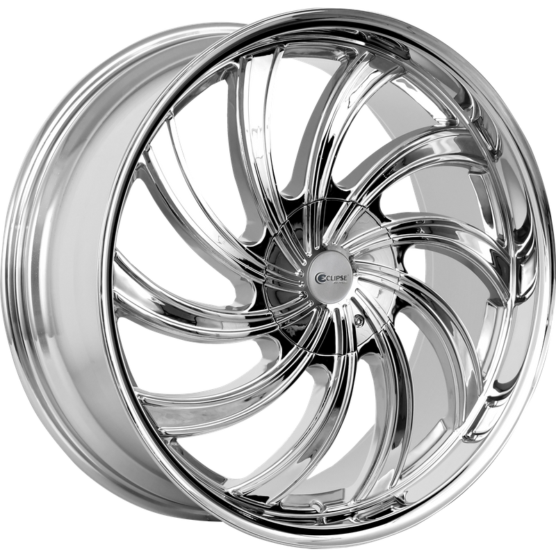 Roues Eclipse 104 Chrome - 22x9 - Motif de boulon 5x114.3 — Roues et jantes