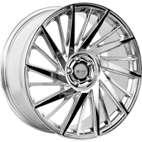Jantes Eclipse 105 Chrome - Taille 22x9, Motif de boulons 5x115