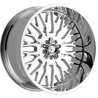 Fittipaldi Offroad FA25C Chrome Wheels - 24x12 - 5x127 Bolt Pattern — Wheels & Rims
