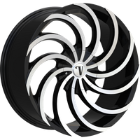 Roues Elure 47 Machined Black - 22x8.5 - 5x114.3 - 38 Offset