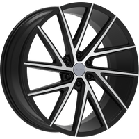 Roues Elure 50 Machined Black - 24x9.5 - Motif de boulons 6x139.7