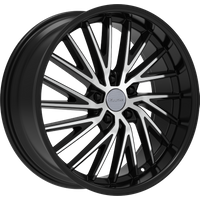 Roues Elure 53 Machined Black - 20x8.5 - 5x114.3 - 35 Offset